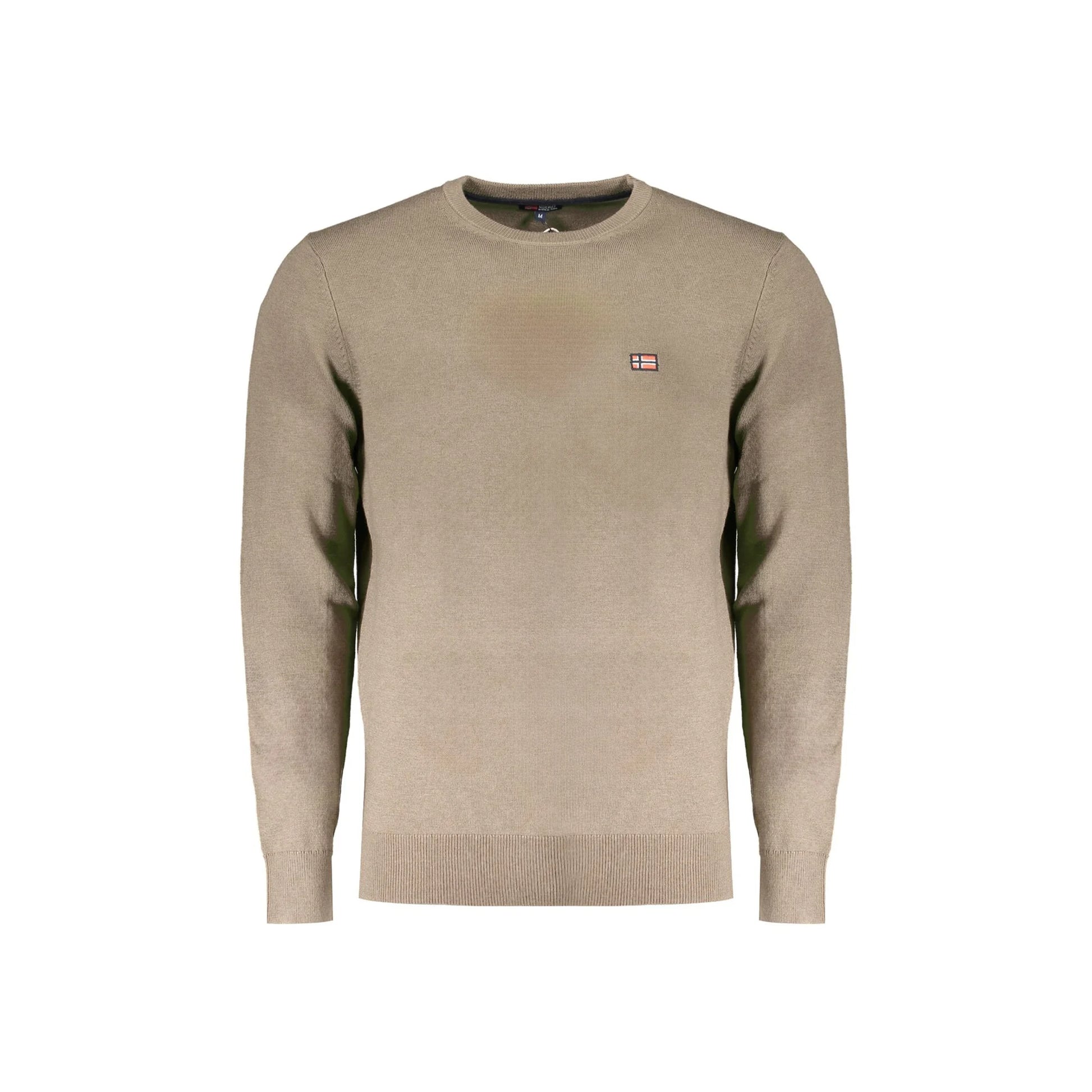 Norway 1963 Maglia Uomo Marrone Girocollo con Ricamo e Logo Maglie - foto prodotto