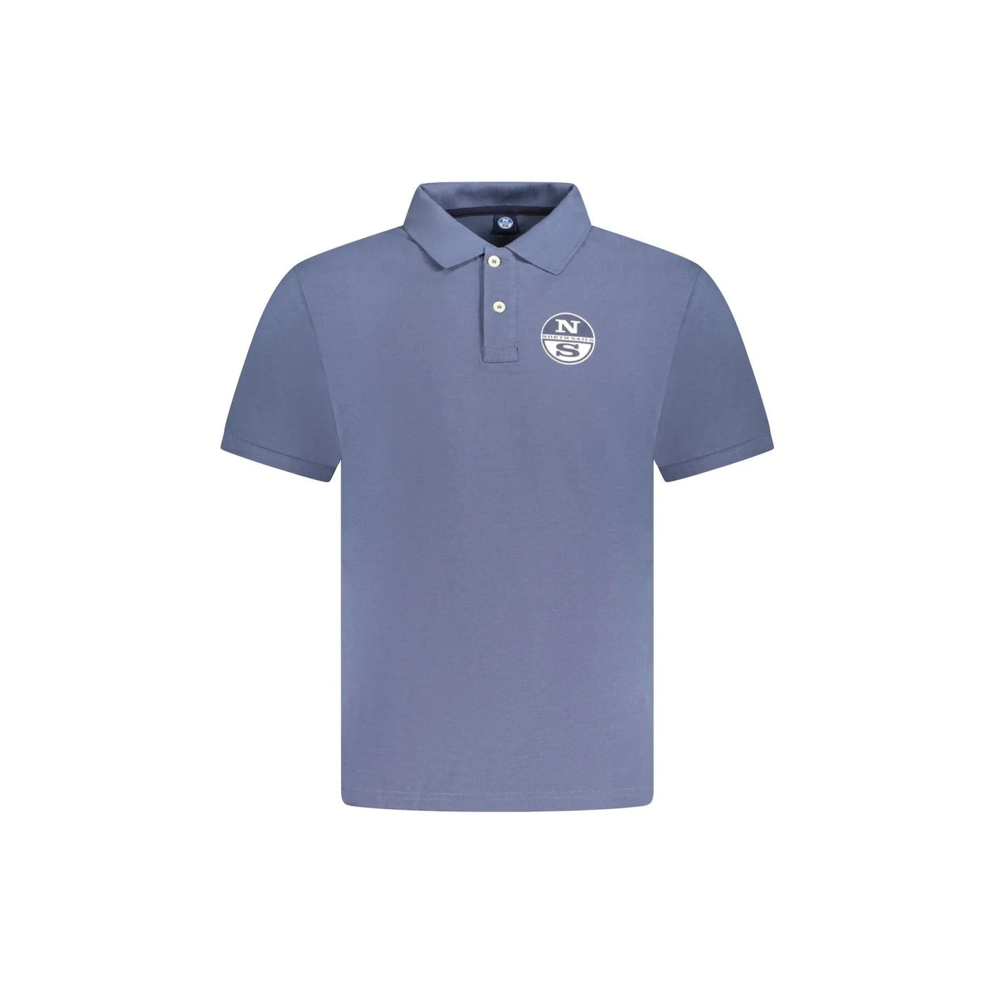 North Sails Polo Maniche Corte Uomo Blu Stampa - foto prodotto