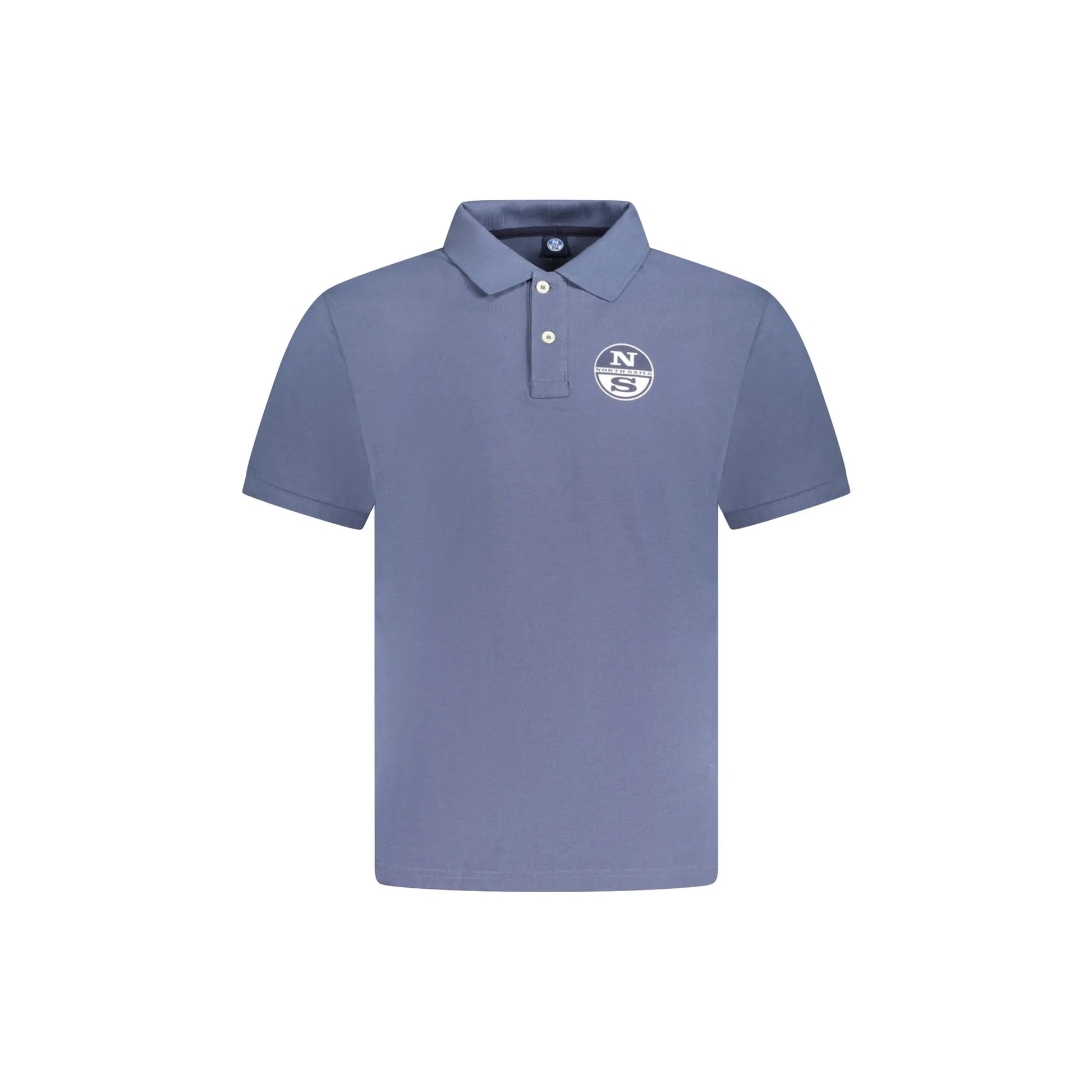 North Sails Polo Maniche Corte Uomo Blu Stampa - foto prodotto