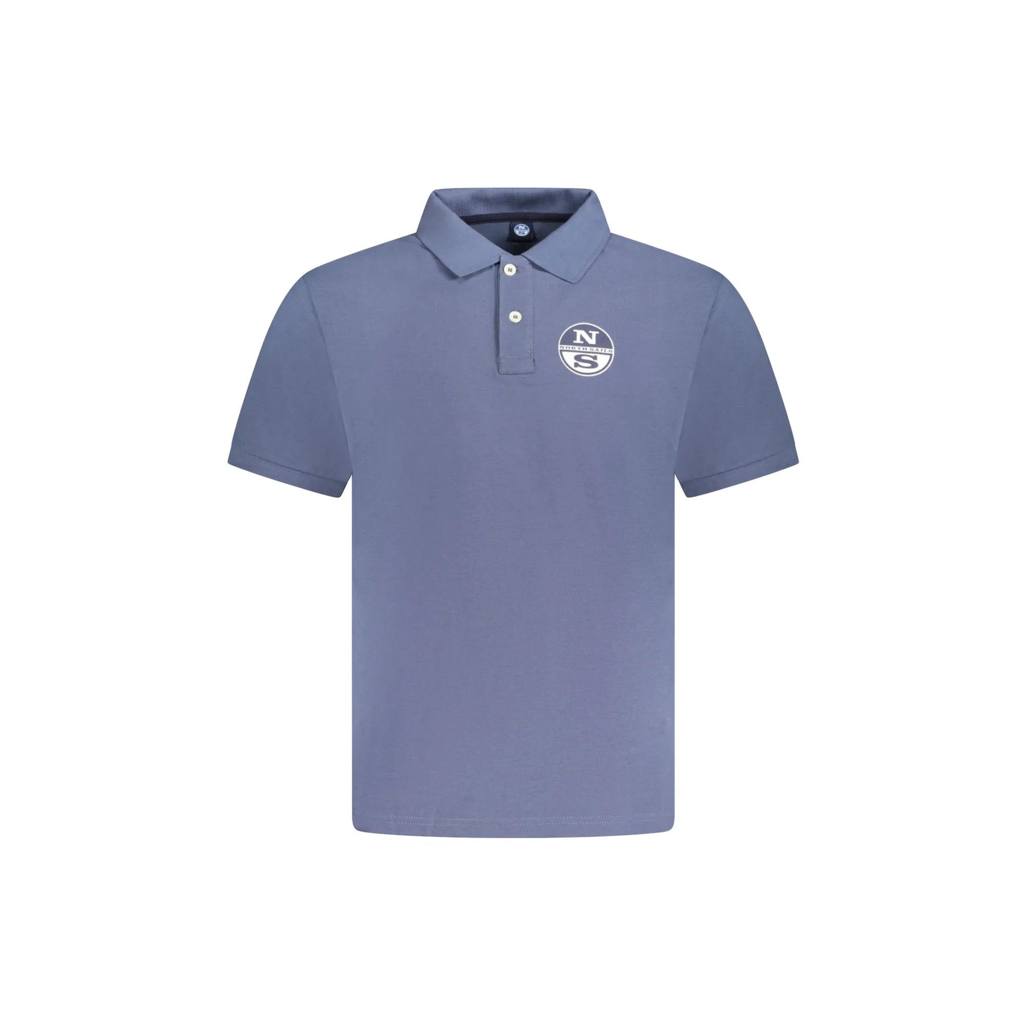 North Sails Polo Maniche Corte Uomo Blu Stampa - foto prodotto