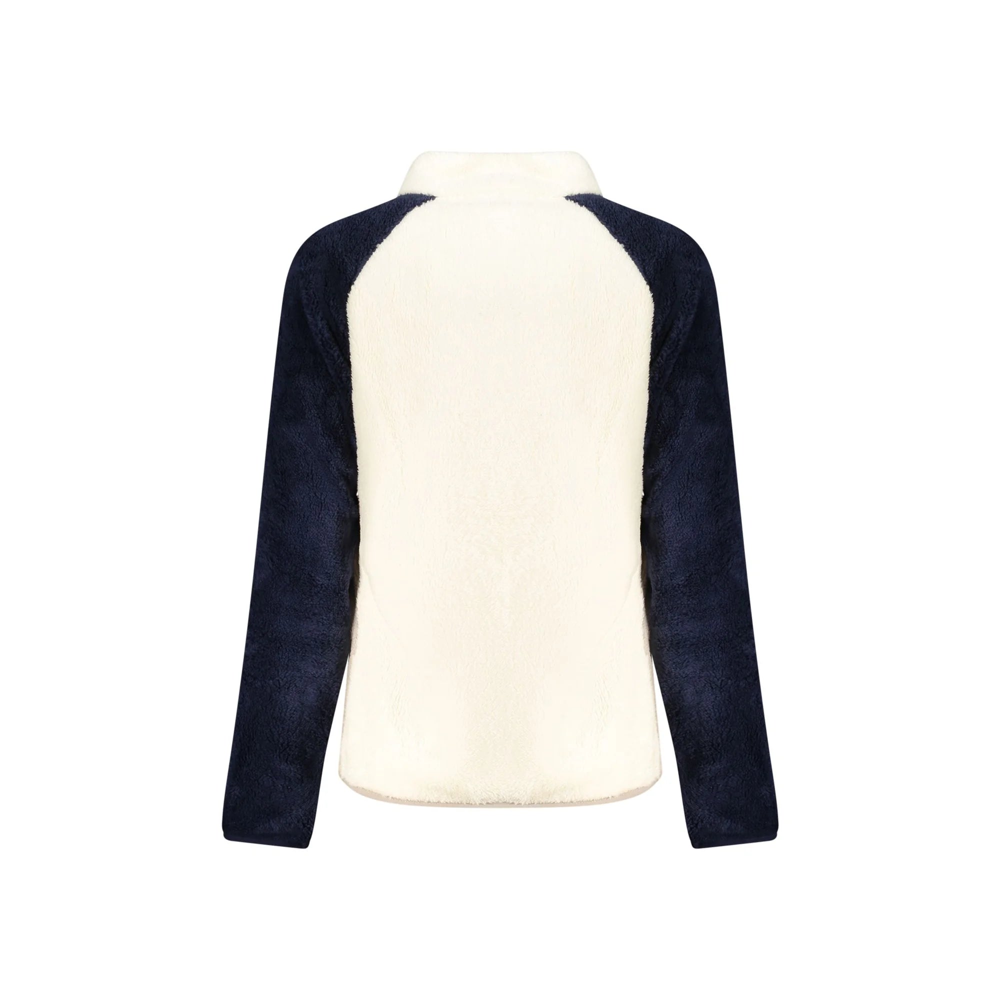 NORWAY 1963 FELPA CON ZIP DONNA BIANCO