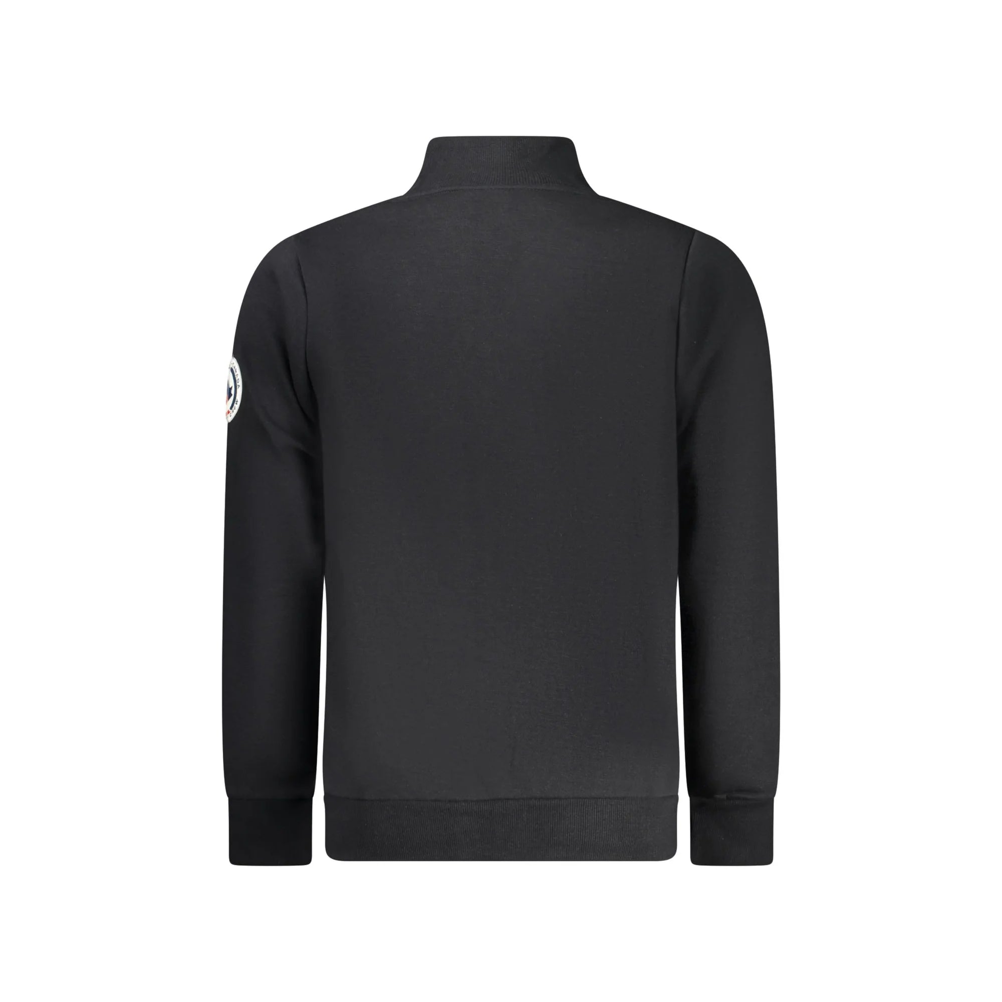 NORWAY 1963 FELPA CON ZIP UOMO NERO