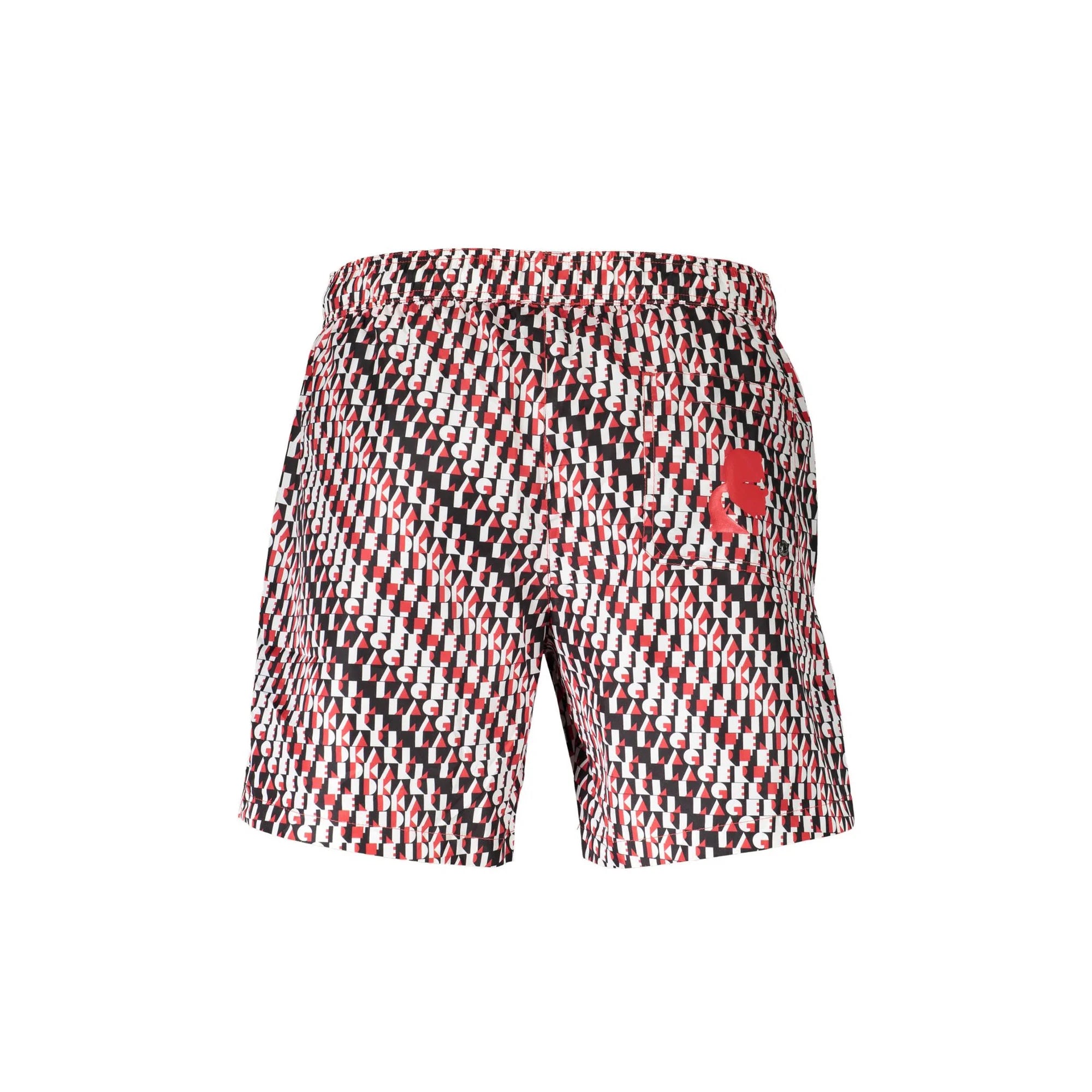 KARL LAGERFELD BEACHWEAR COSTUME PARTE SOTTO UOMO NERO