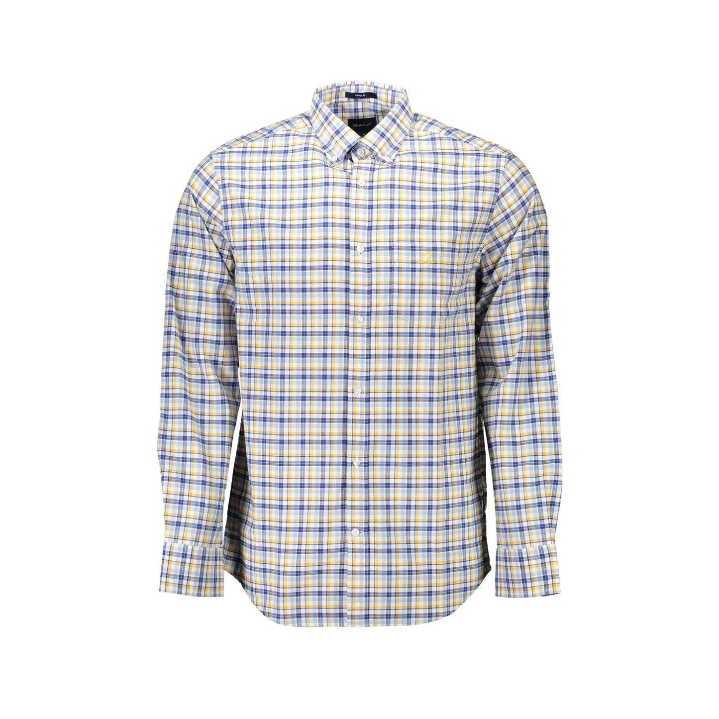 GANT CAMICIA MANICHE LUNGHE UOMO GIALLO