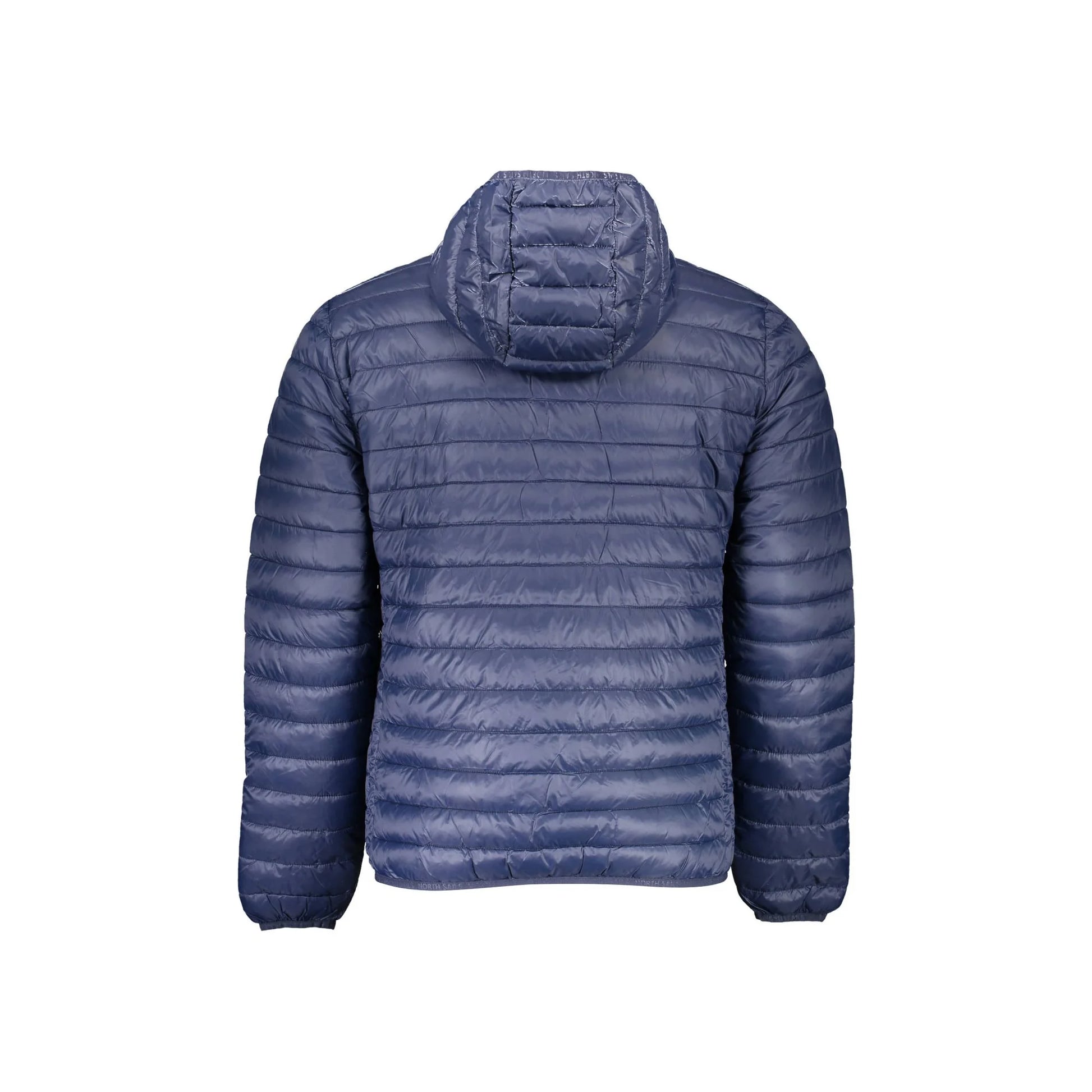 North Sails Giubbotto Uomo Blu con Cappuccio e Logo Giubbotti e Giacche - vista 2