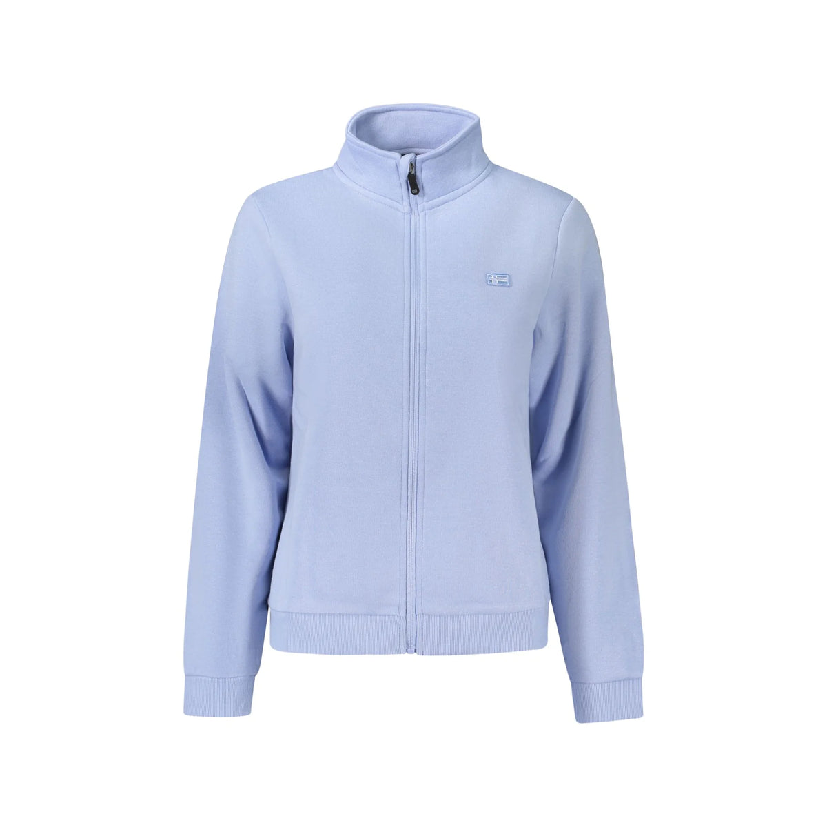 NORWAY 1963 FELPA CON ZIP DONNA AZZURRO