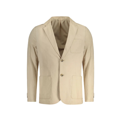 Guess Jeans Giubbotto Maniche Lunghe Uomo beige Logo Giubbotti e Giacche - foto prodotto