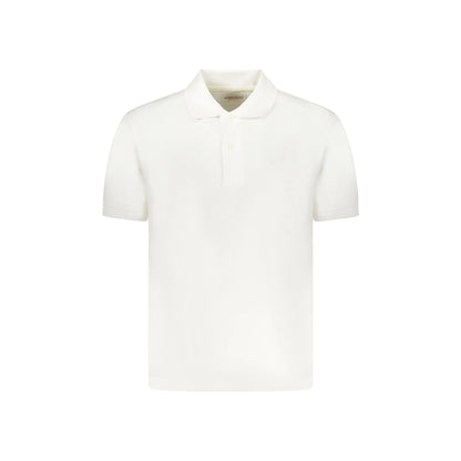 Guess Jeans Polo Maniche Corte Uomo Bianca Ricamo Bianco - foto prodotto