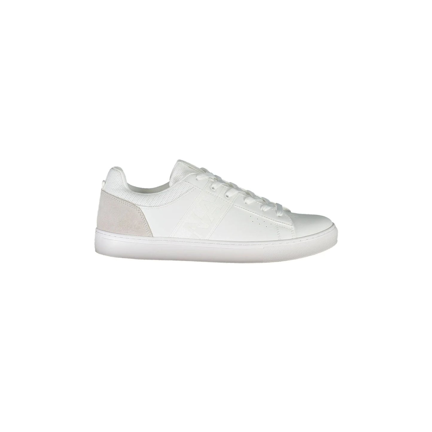 NAPAPIJRI SHOES Scarpe Sneakers Uomo Bianche con Dettagli a Contrasto Bianco - foto prodotto