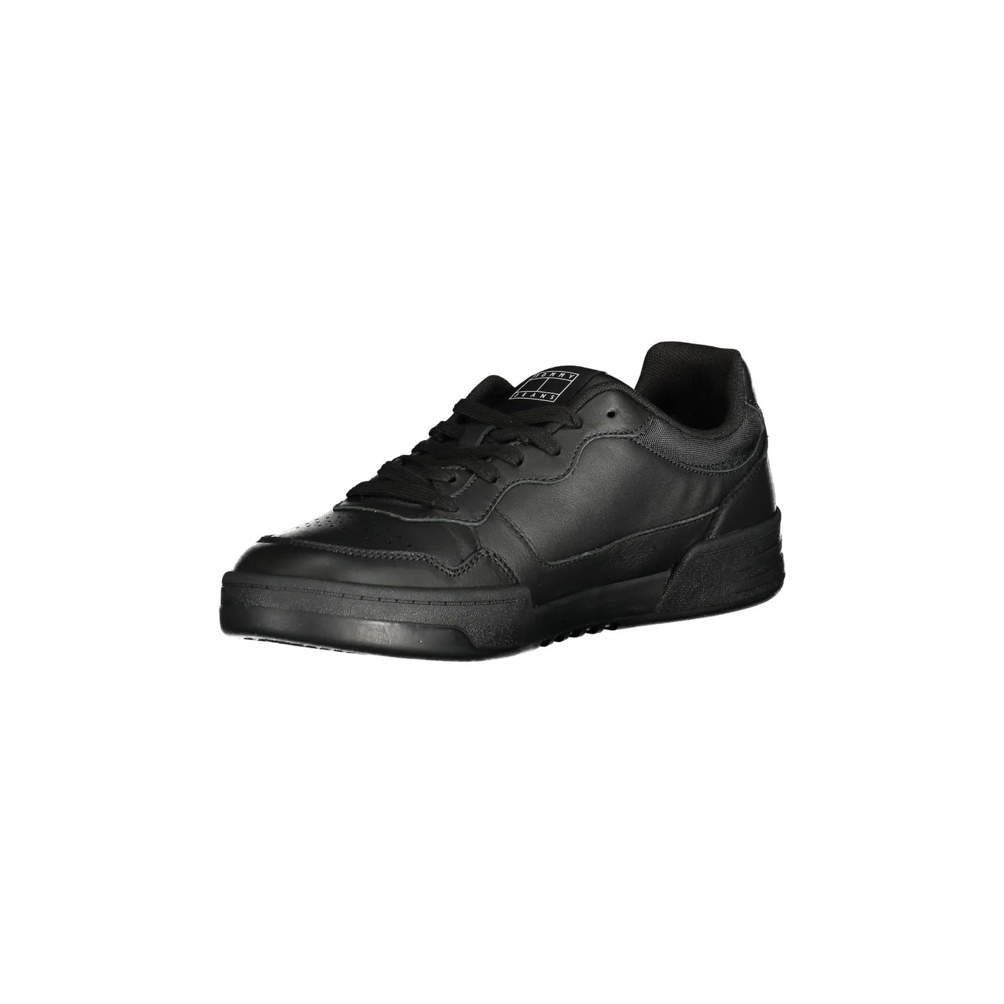 TOMMY HILFIGER Scarpe Sneakers Uomo Nere con Logo e Plantare Removibile nero - vista 3