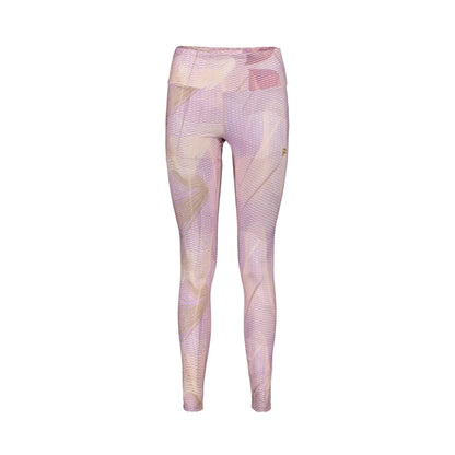 Fila Pantaloni Leggins Donna Viola Stampa Logo - foto prodotto