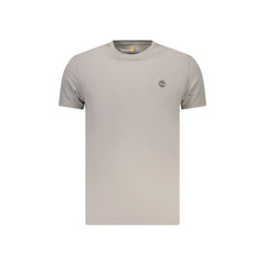 Timberland T-Shirt Manches Courtes Homme Grise Broderie