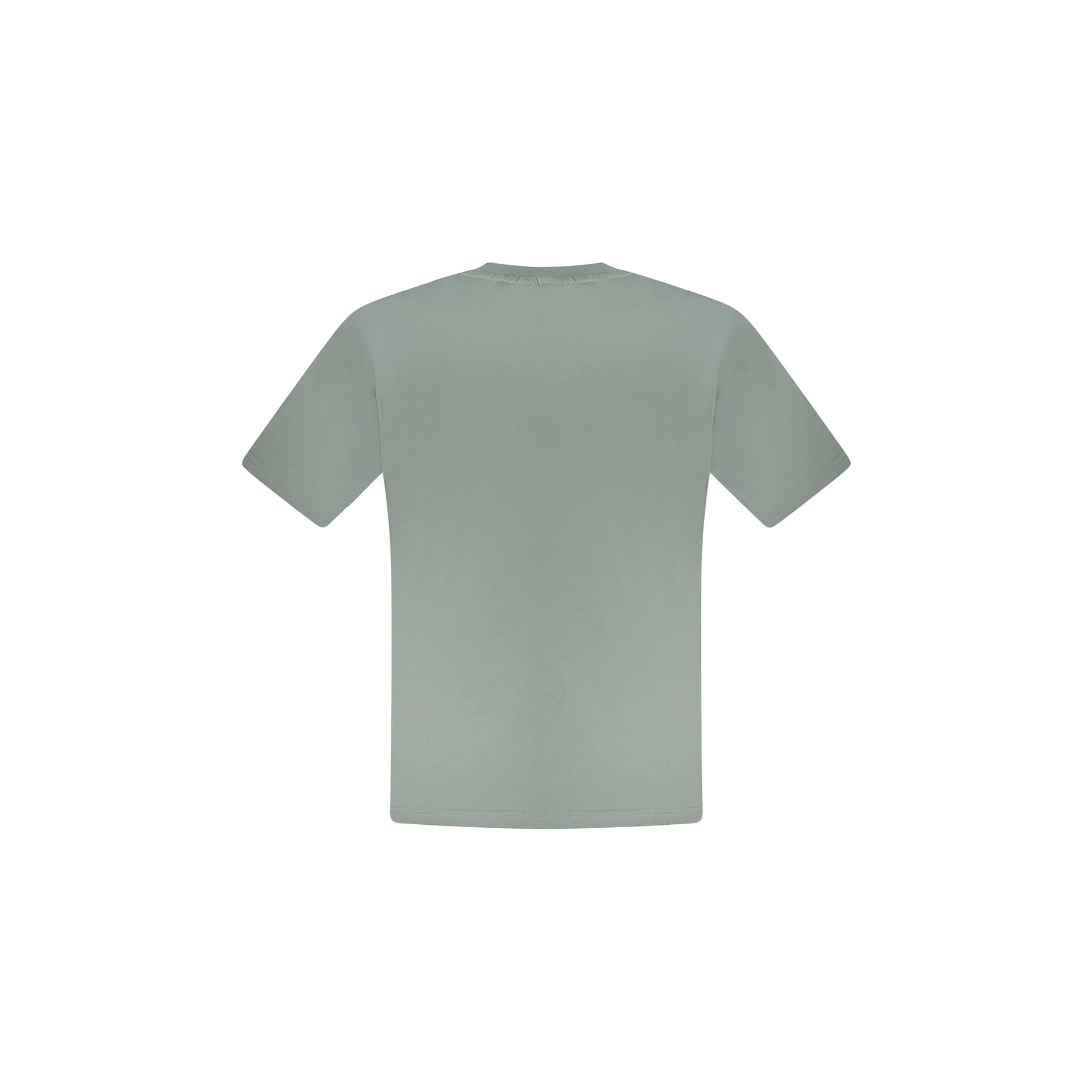 North Sails T-Shirt Maniche Corte Uomo Verde Stampa Logo - vista 2