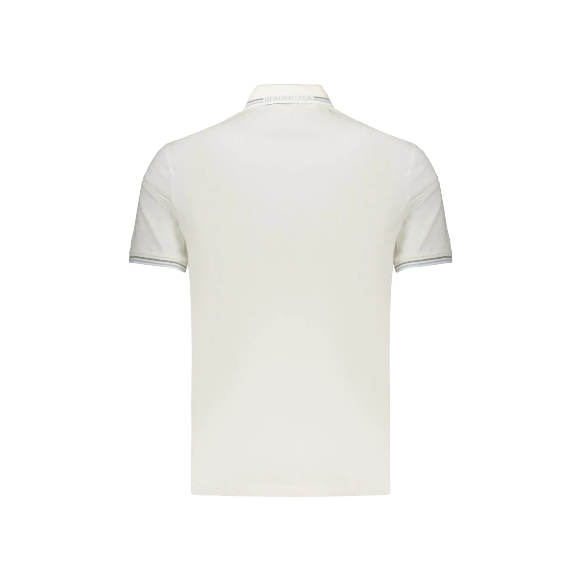 BLAUER APPAREL POLO MANICHE CORTE UOMO BIANCO