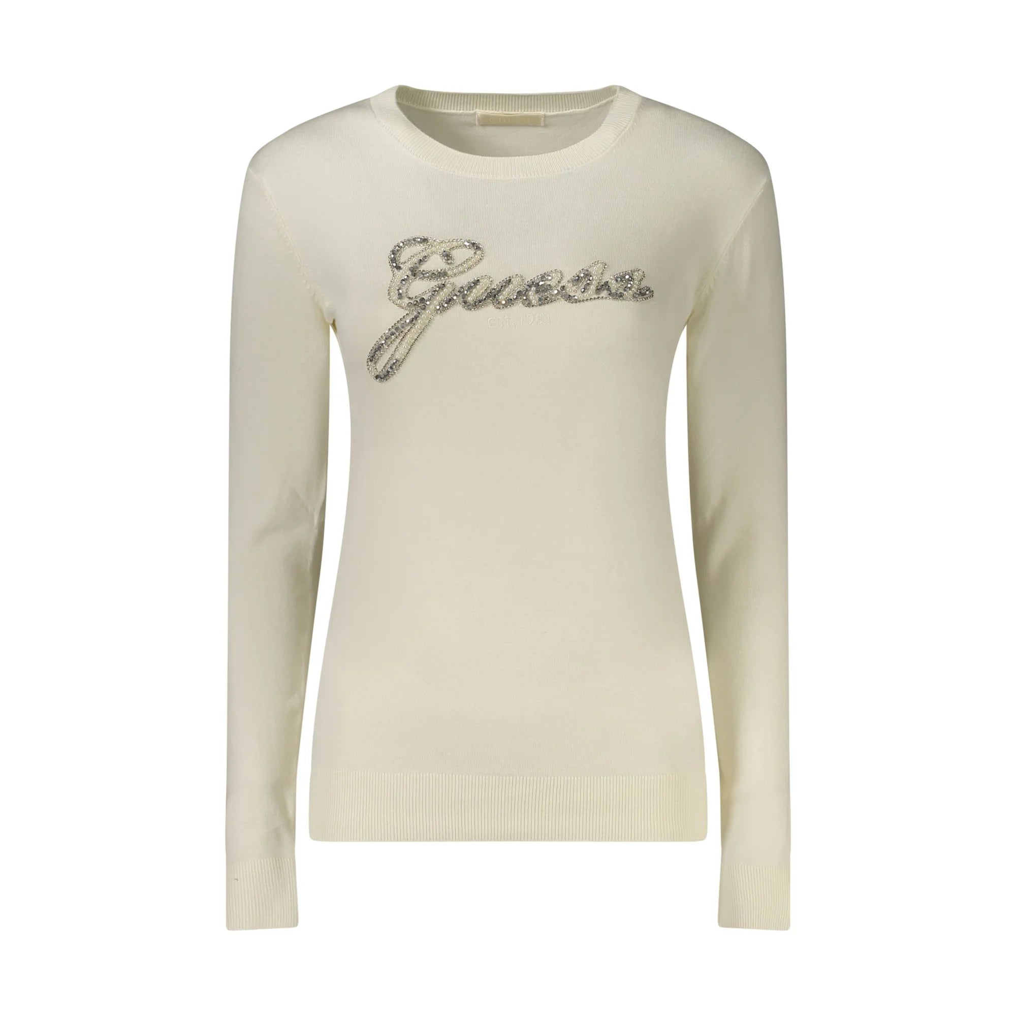 GUESS JEANS MAGLIA DONNA BIANCO