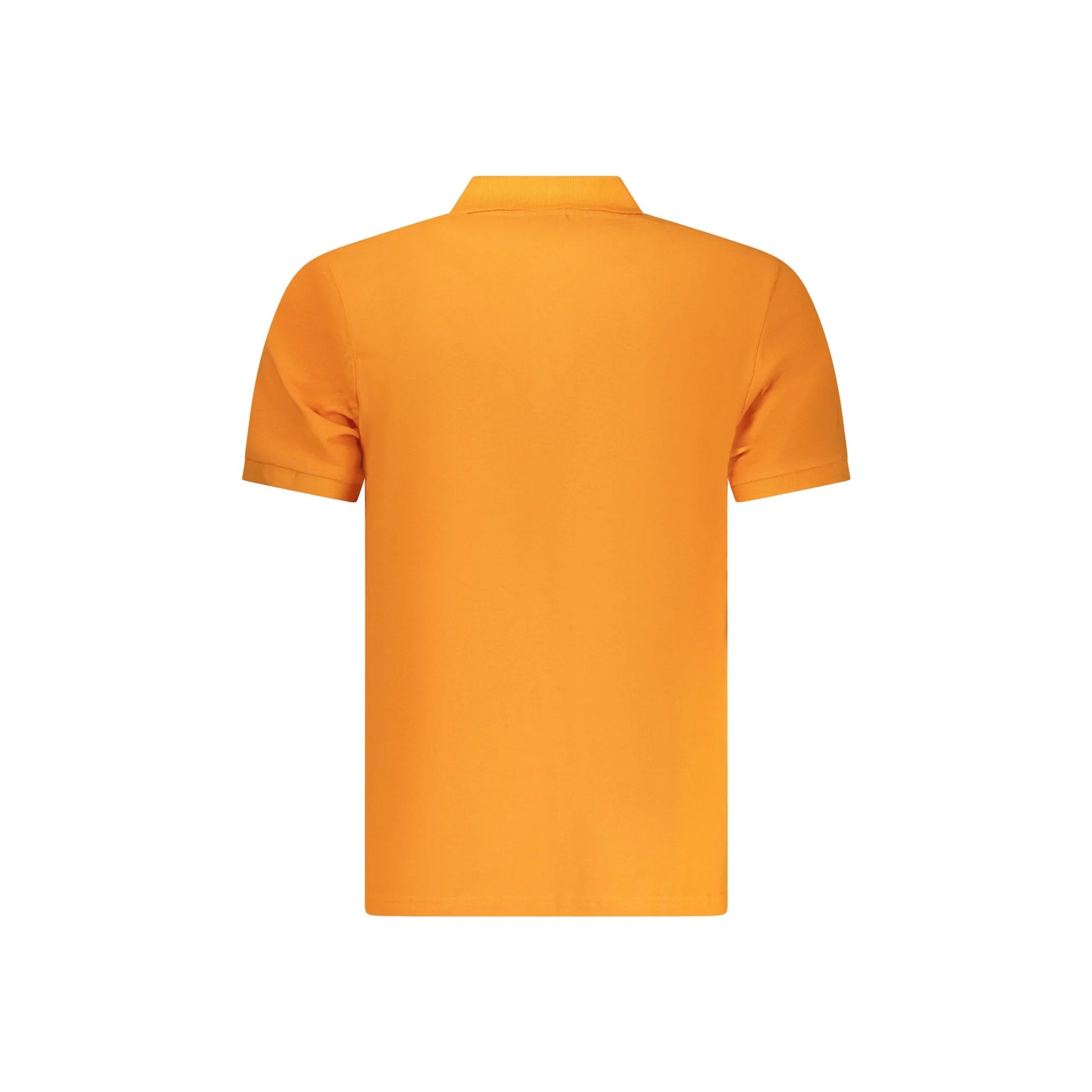 North Sails Polo Uomo Arancione Maniche Corte Applicazione Logo - vista 2