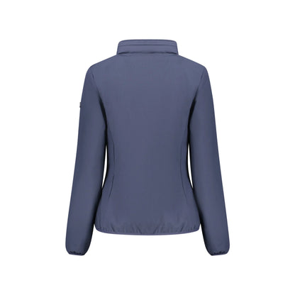 Norway 1963 Giubbotto Donna Blu Soft Shell Cappuccio Pile Logo Giubbotti e Giacche - vista 2