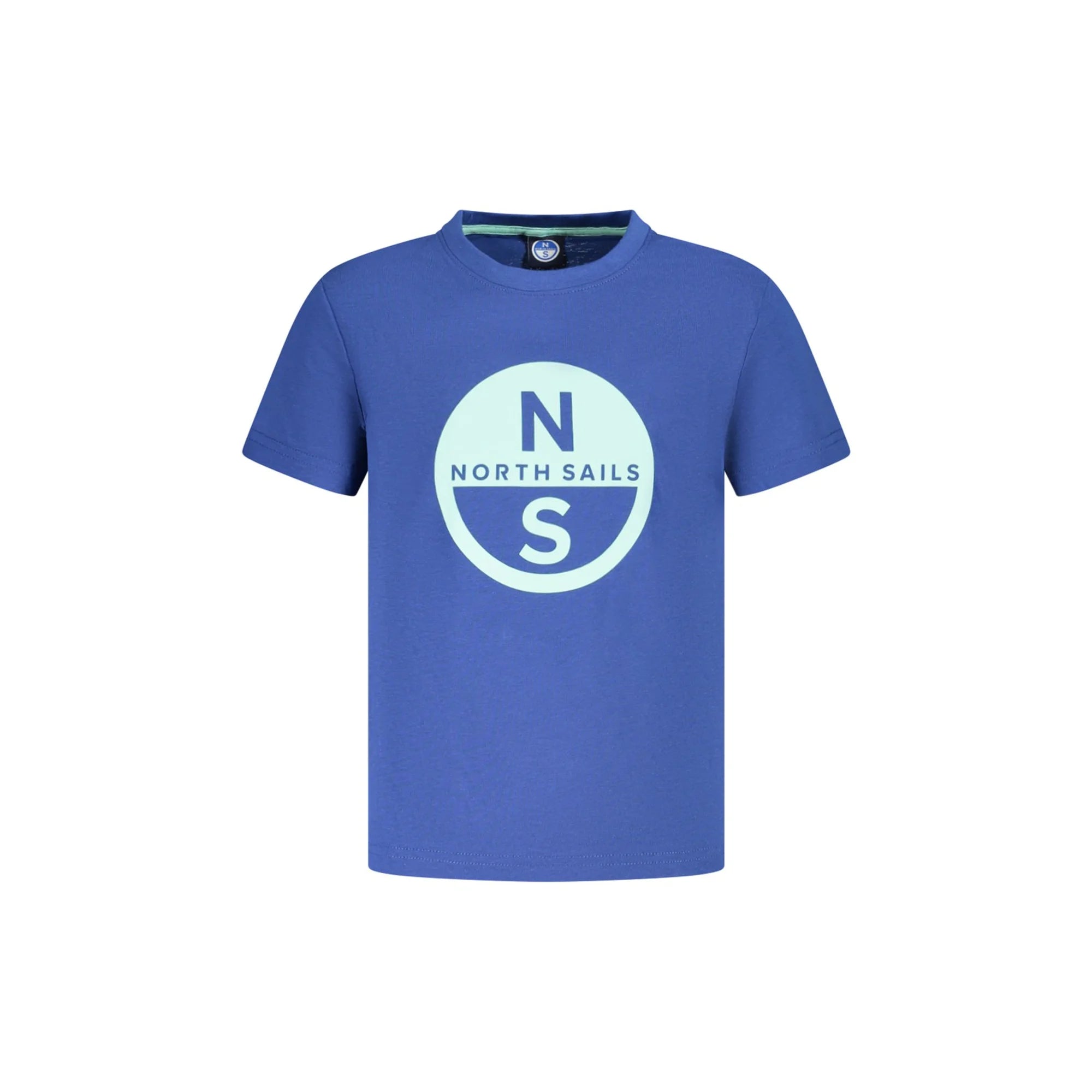 NORTH SAILS T-SHIRT MANICHE CORTE BAMBINO BLU
