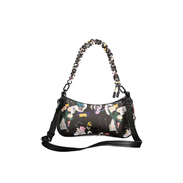 Desigual Borsa a Tracolla Donna Nera Logo Borse nero - vista 2