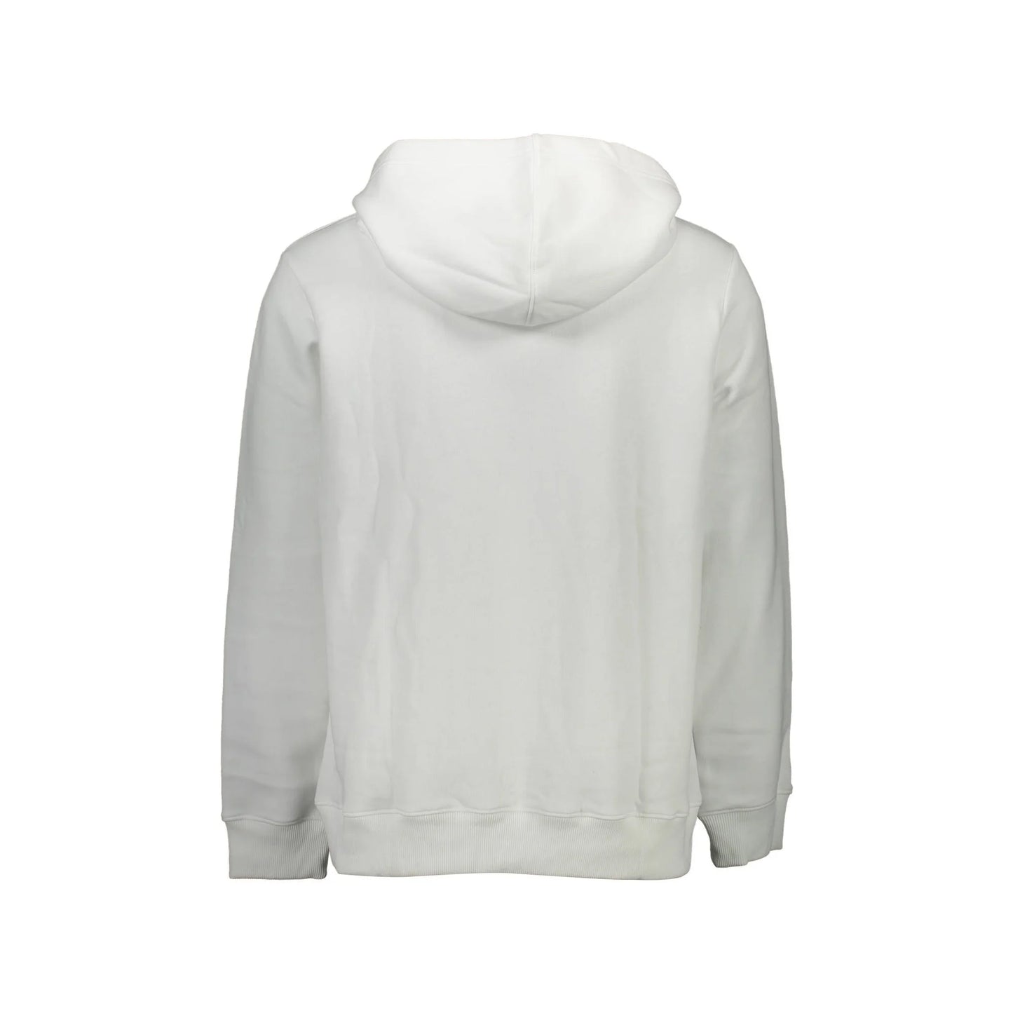 Calvin Klein Felpa Maniche Lunghe Uomo Bianca Stampa Logo Felpe bianco - vista 2