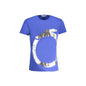 Trussardi T-Shirt Maniche Corte Uomo Blu Stampa Logo - foto prodotto