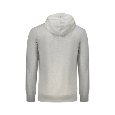 Fila Felpa Uomo Grigia Cappuccio Garzata Ricamo Logo Felpe grigio - vista 2