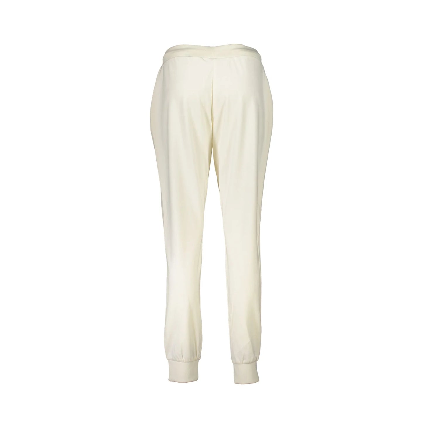Guess Jeans Pantaloni Donna Bianco Applicazione Strass - vista 2