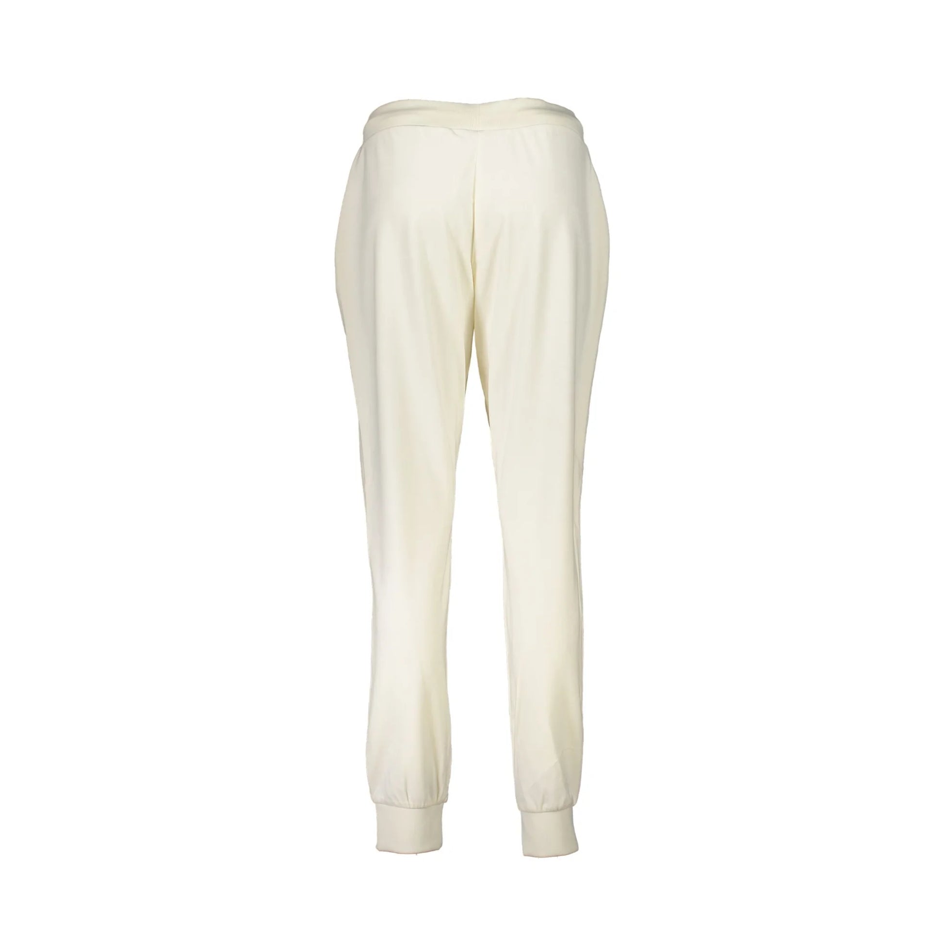 Guess Jeans Pantaloni Donna Bianco Applicazione Strass - vista 2