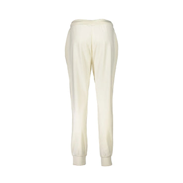 Guess Jeans Pantaloni Donna Bianco Applicazione Strass - vista 2