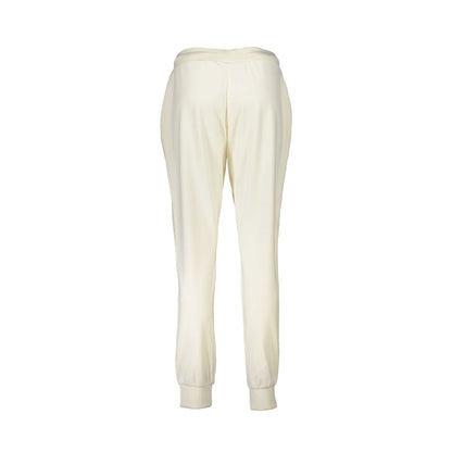Guess Jeans Pantaloni Donna Bianco Applicazione Strass - vista 2