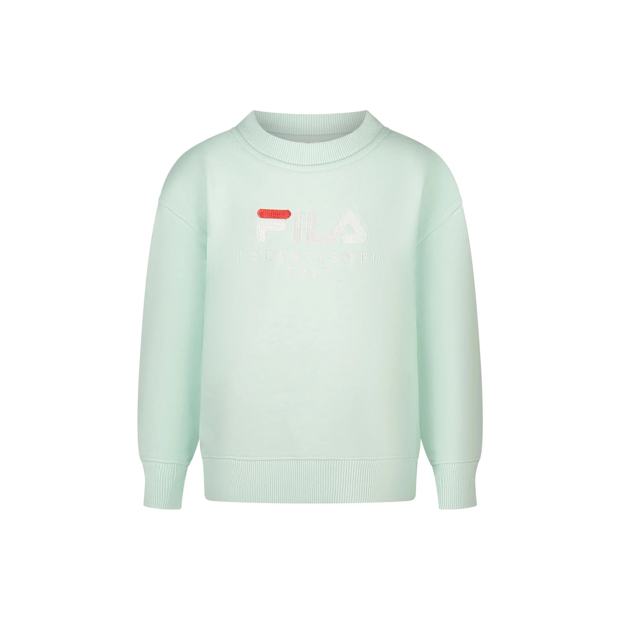 FILA FELPA SENZA ZIP BAMBINA VERDE
