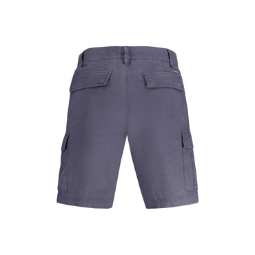 Guess Jeans Short Bermuda Uomo Blu Logo Pantaloni - vista 2
