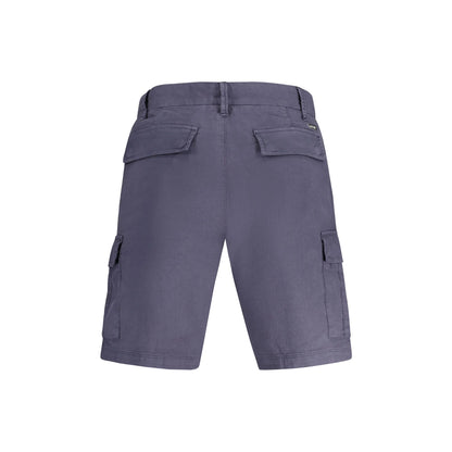 Guess Jeans Short Bermuda Uomo Blu Logo Pantaloni - vista 2