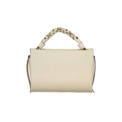 Coccinelle Borsa a Tracolla Pelle Donna Bianca Logo