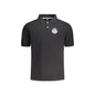 North Sails Polo Maniche Corte Uomo Nera Stampa Logo Nero - foto prodotto