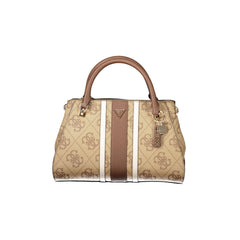 Guess Jeans Borsa a Tracolla Donna Beige Logo