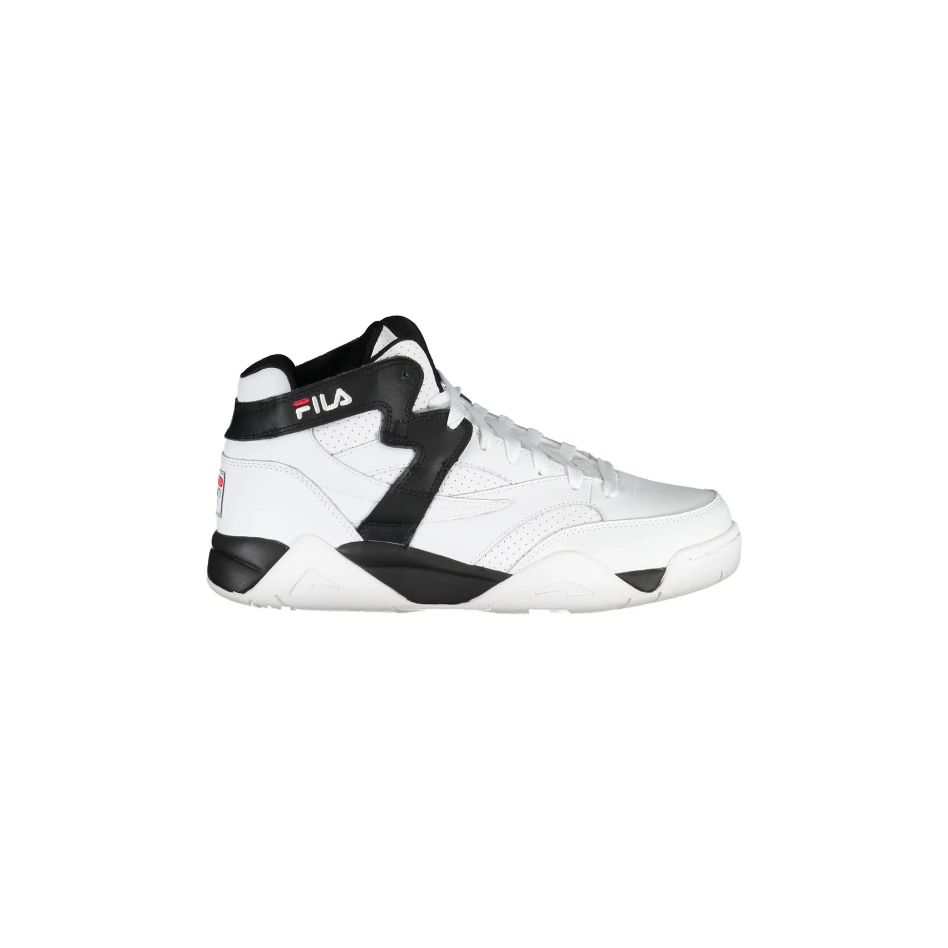 FILA Scarpe Sportive Alte Uomo Bianche con Dettagli a Contrasto Sneakers Bianco - foto prodotto