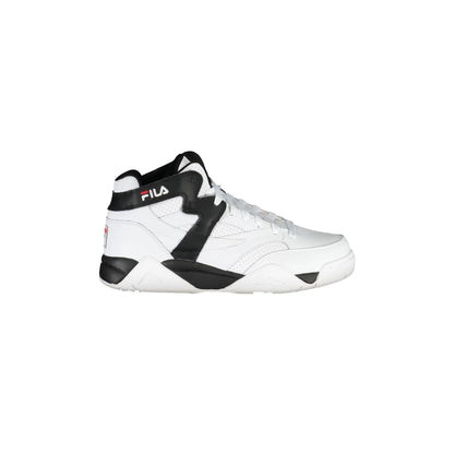 FILA Scarpe Sportive Alte Uomo Bianche con Dettagli a Contrasto Sneakers Bianco - foto prodotto