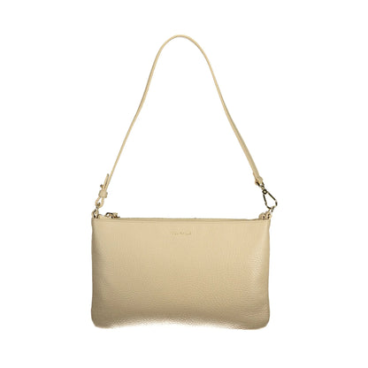 Coccinelle Borsa a Spalla Pelle Donna Beige Logo Borse - foto prodotto