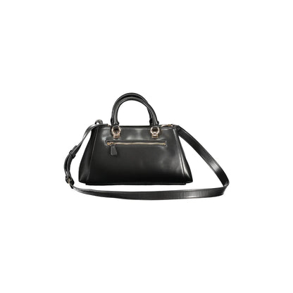 Guess Jeans Borsa a Tracolla Donna Nera Logo Borse nero - vista 2