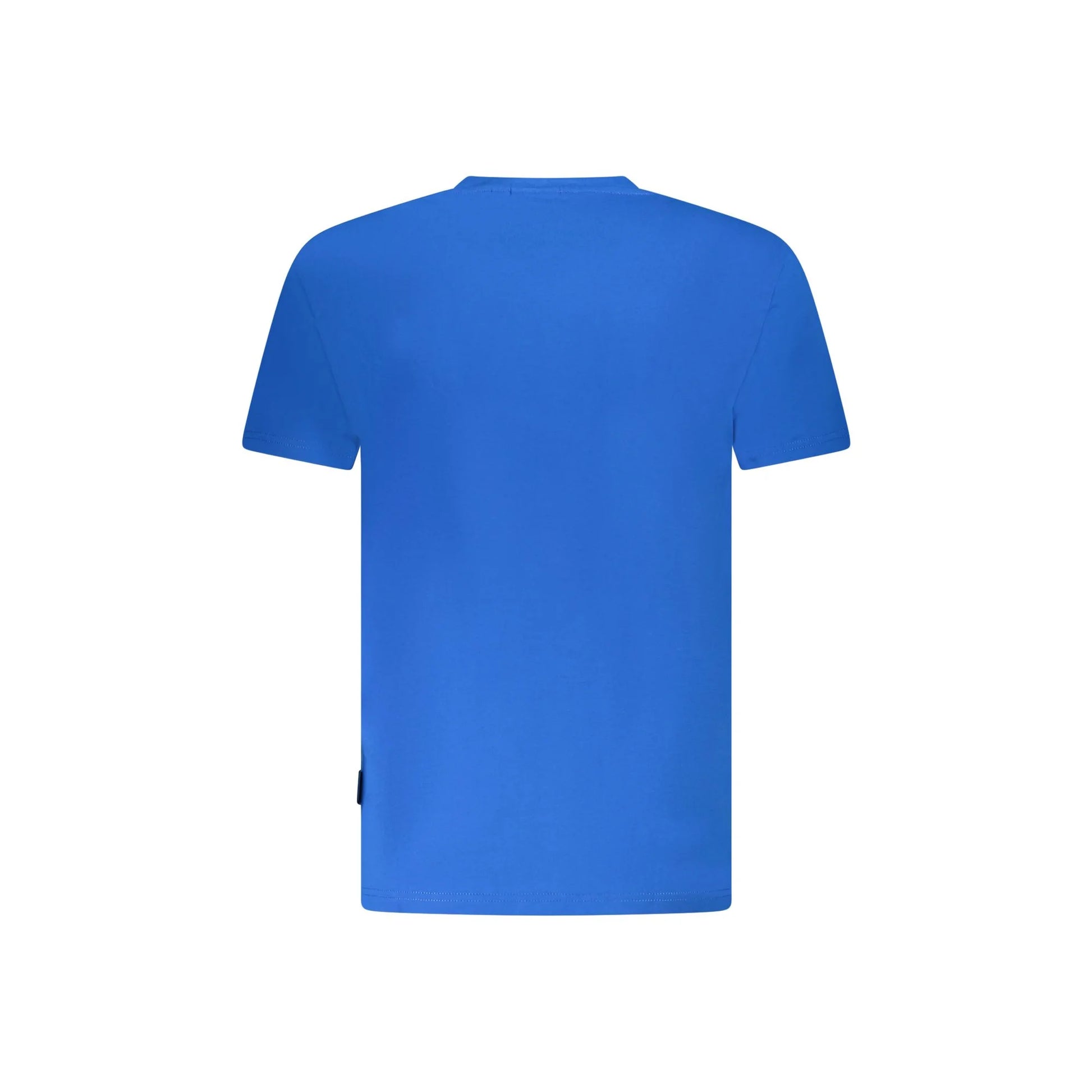 Napapijri T-Shirt Maniche Corte Uomo Azzurra Ricamo azzurro - vista 2