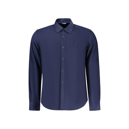 North Sails Camicia Maniche Lunghe Uomo Blu Ricamo Camicie - foto prodotto