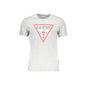 Guess Jeans T-Shirt Maniche Corte Uomo Grigia Stampa Logo Grigio - foto prodotto