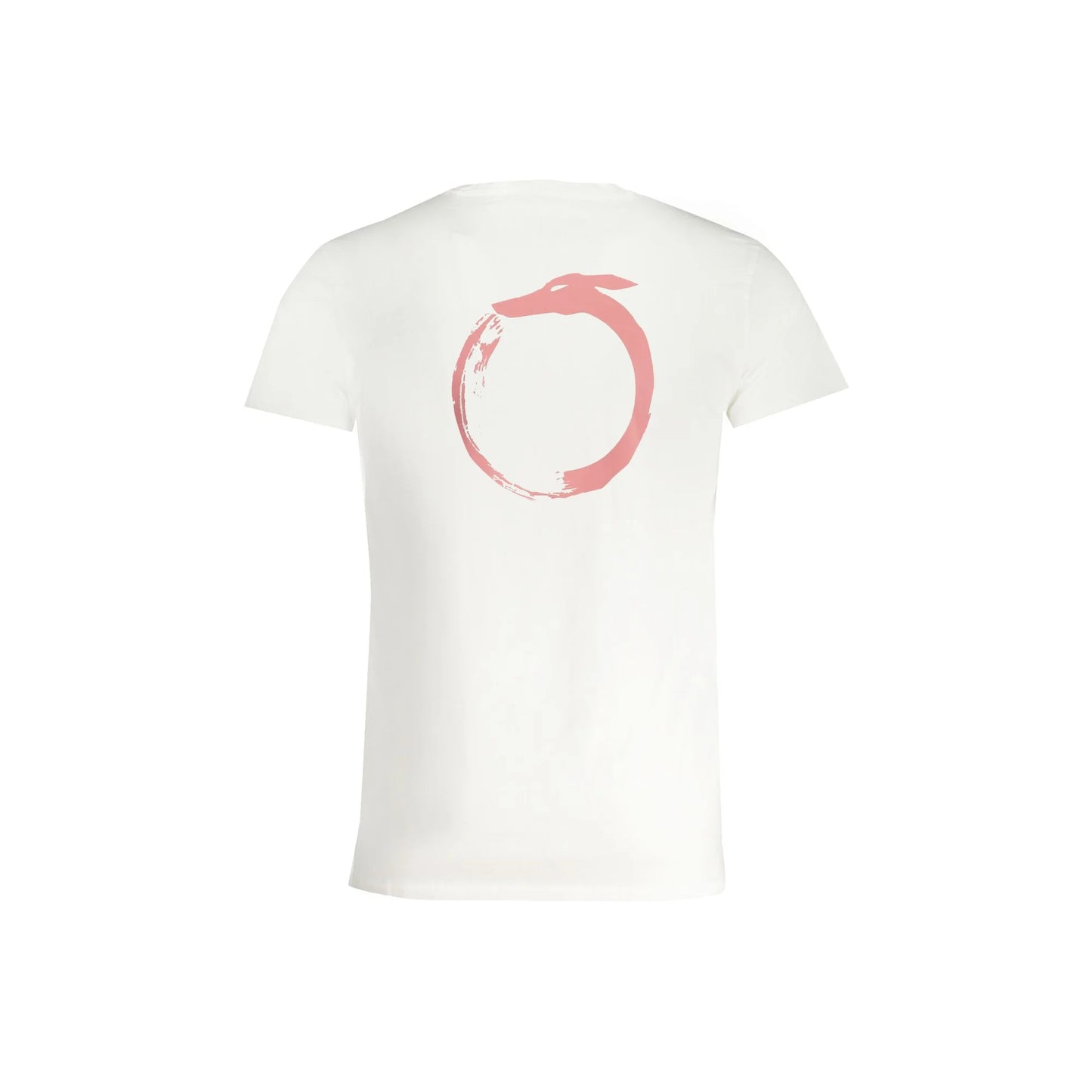 Trussardi T-Shirt Maniche Corte Uomo Bianca Stampa Logo bianco - vista 2