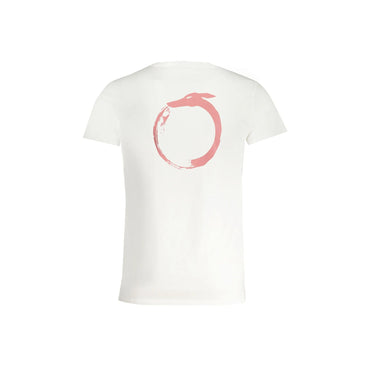 Trussardi T-Shirt Maniche Corte Uomo Bianca Stampa Logo bianco - vista 2