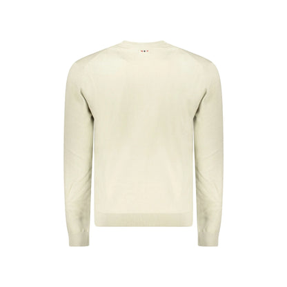 Napapijri Maglia Uomo Beige Ricamo Maglie - vista 2