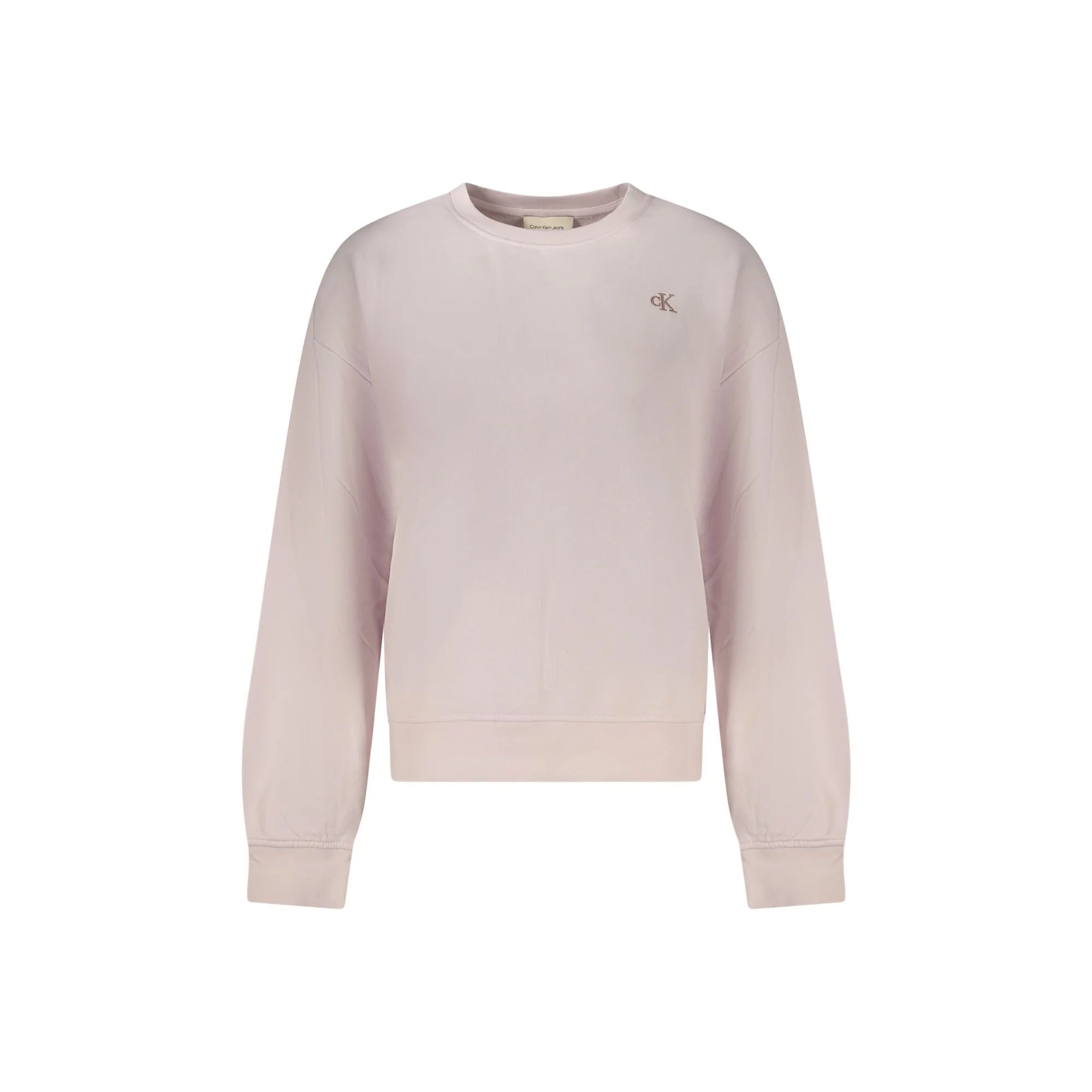 CALVIN KLEIN FELPA SENZA ZIP DONNA ROSA