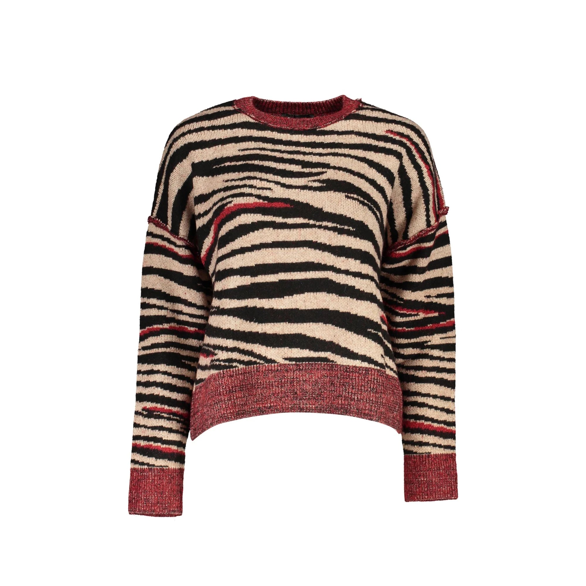 DESIGUAL MAGLIONE DONNA ROSSO