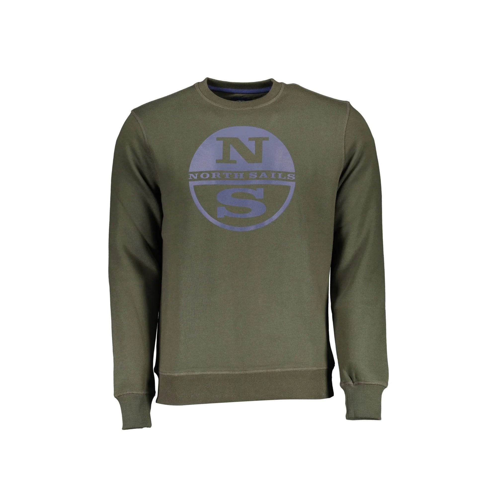 NORTH SAILS FELPA SENZA ZIP UOMO VERDE