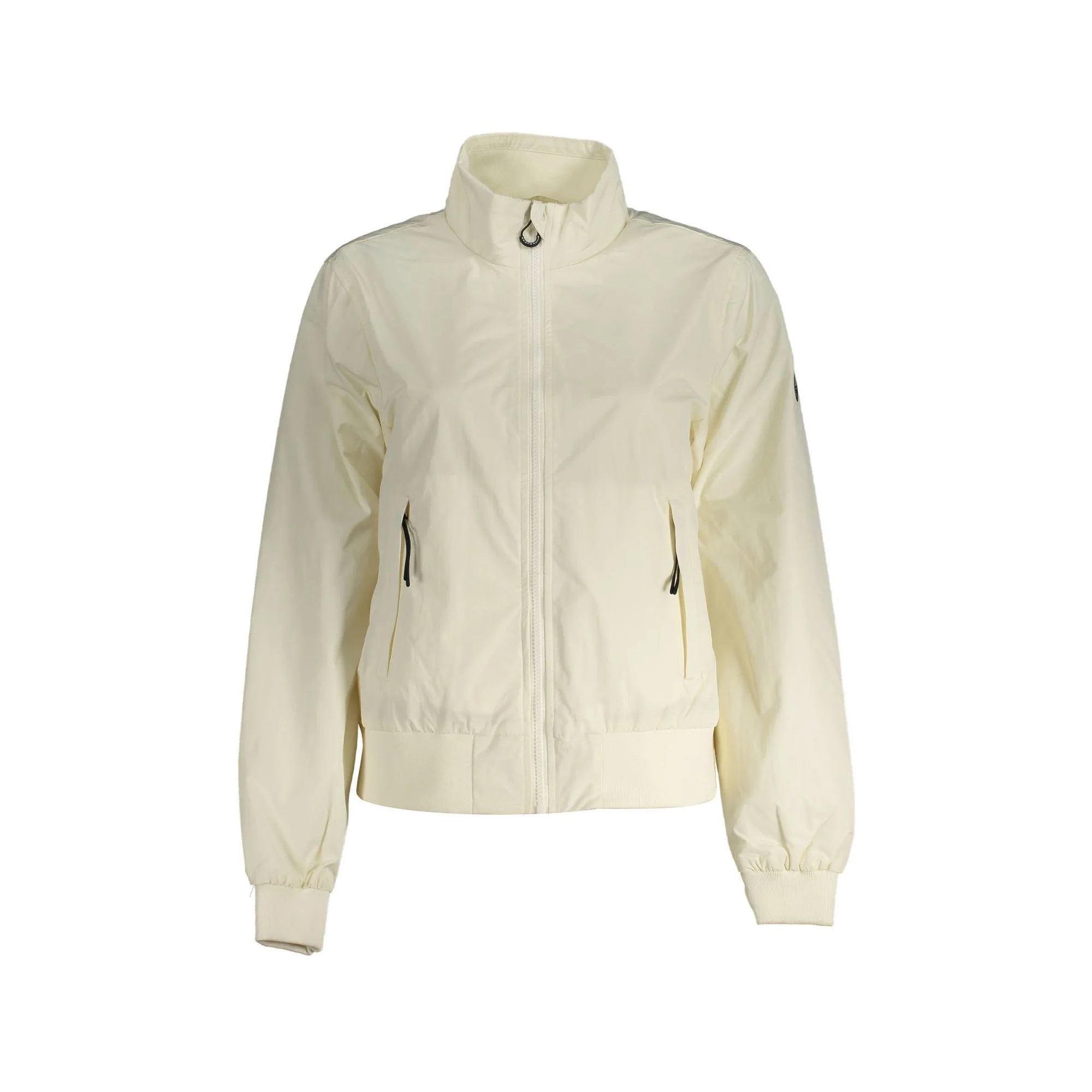 North Sails Giubbotto Maniche Lunghe Donna Bianco Zip Logo Giubbotti e Giacche - foto prodotto